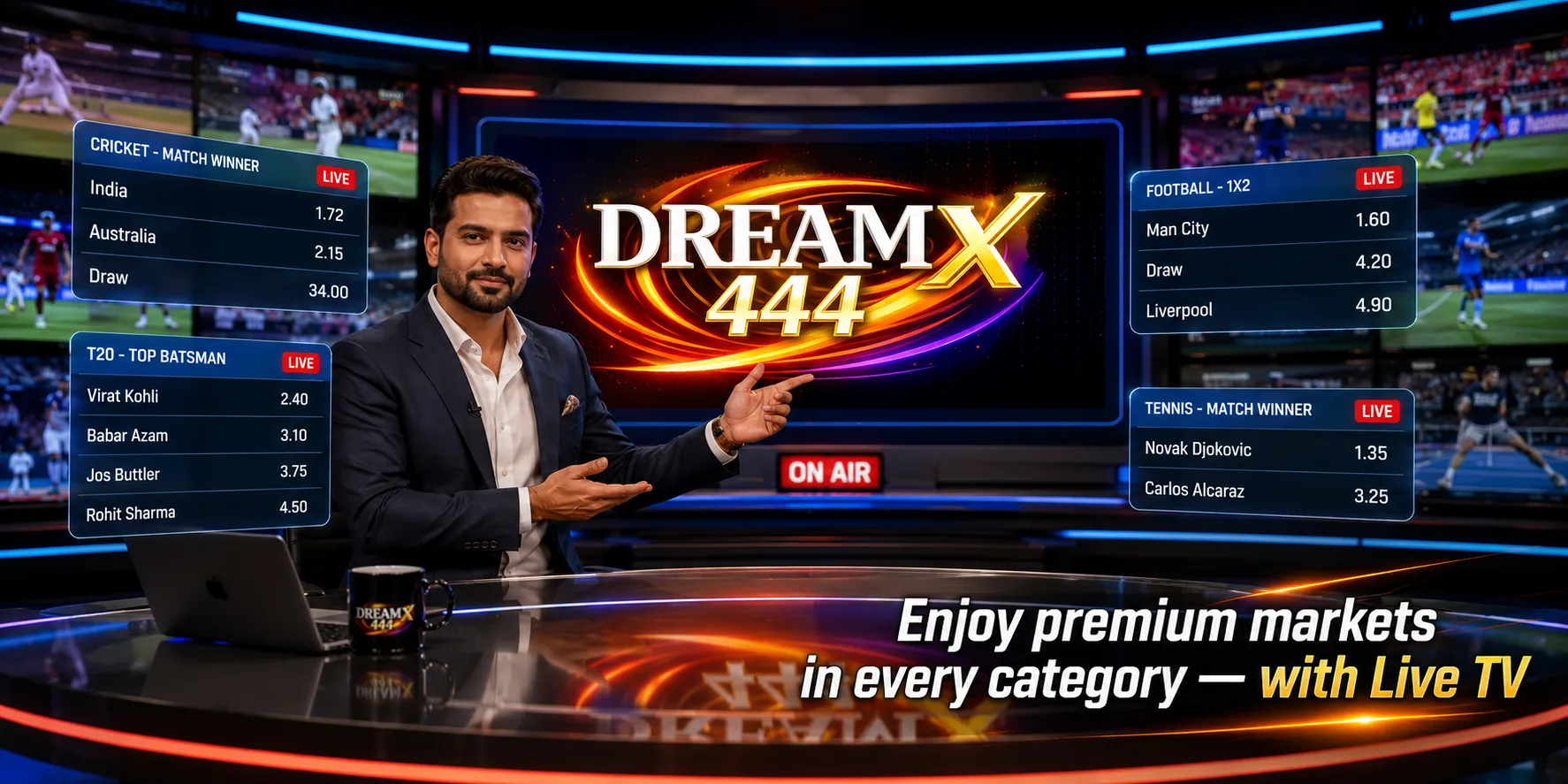 Premium markets with live TV